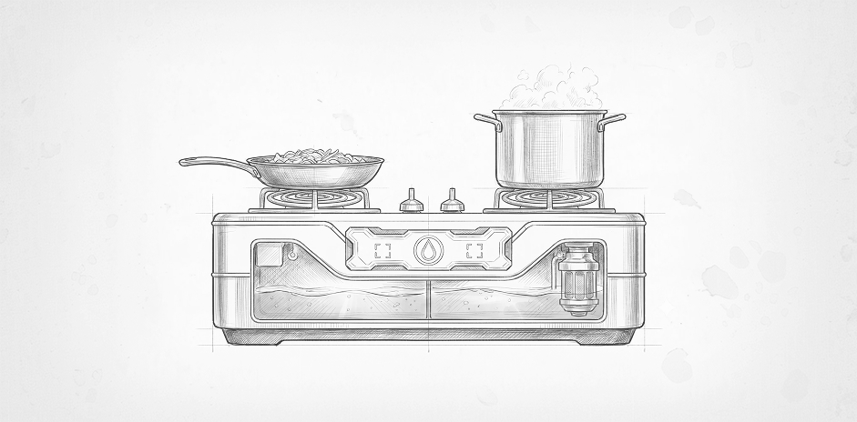 Water Powered Stove
